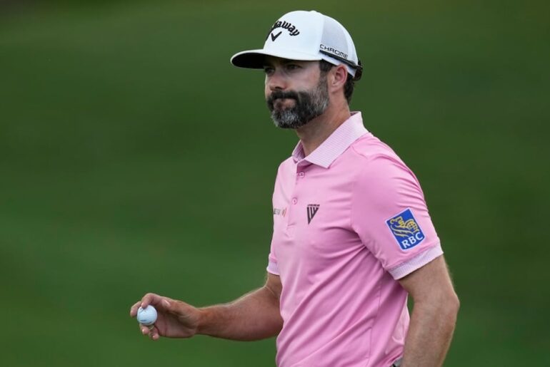 Adam Hadwin scrambles to solid second round in Bermuda
