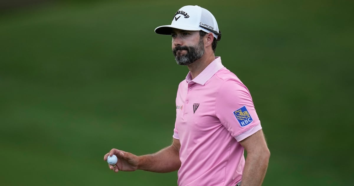 Adam Hadwin scrambles to solid second round in Bermuda Adam Hadwin scrambles to solid second round in Bermuda