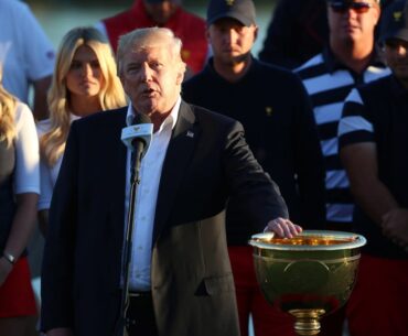 President Donald Trump reveals plans to attend Ryder Cup