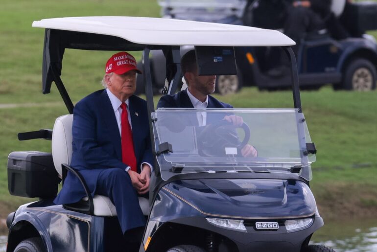 Donald Trump expected at Ryder Cup opening day. Will it impact play?
