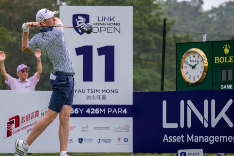 Tom McKibbin sets course record, leads 2025 Link Hong Kong Open
