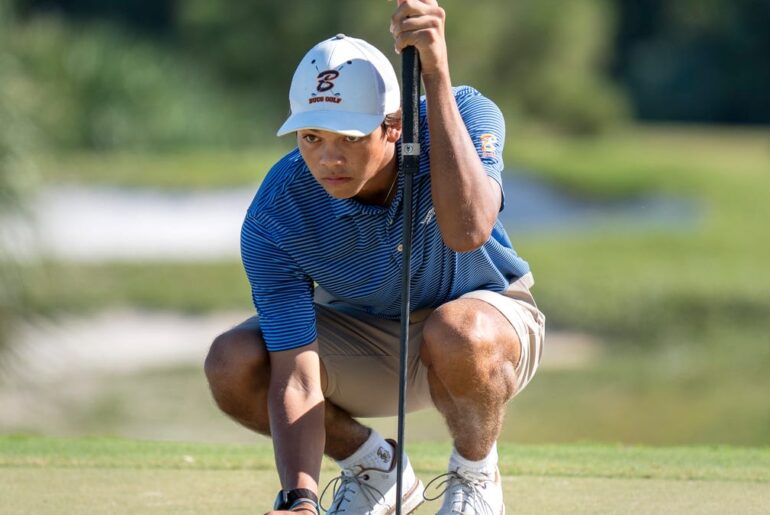 Charlie Woods, Benjamin win boys golf regional championship