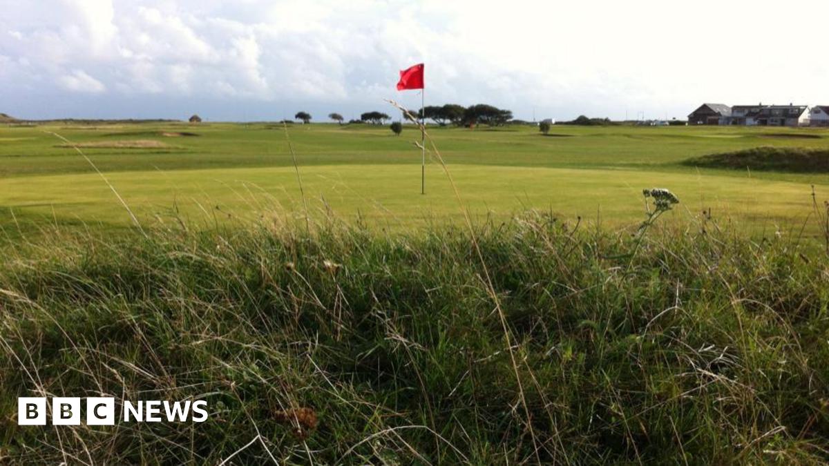 Petition triggers debate on future of Solent Meads golf course Golf course with red flag standing in hole and long grass bordering the fairway.