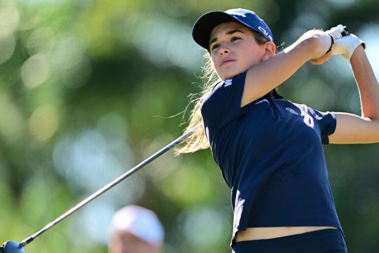 Kai Trump shoots 83 in LPGA debut, a resounding success