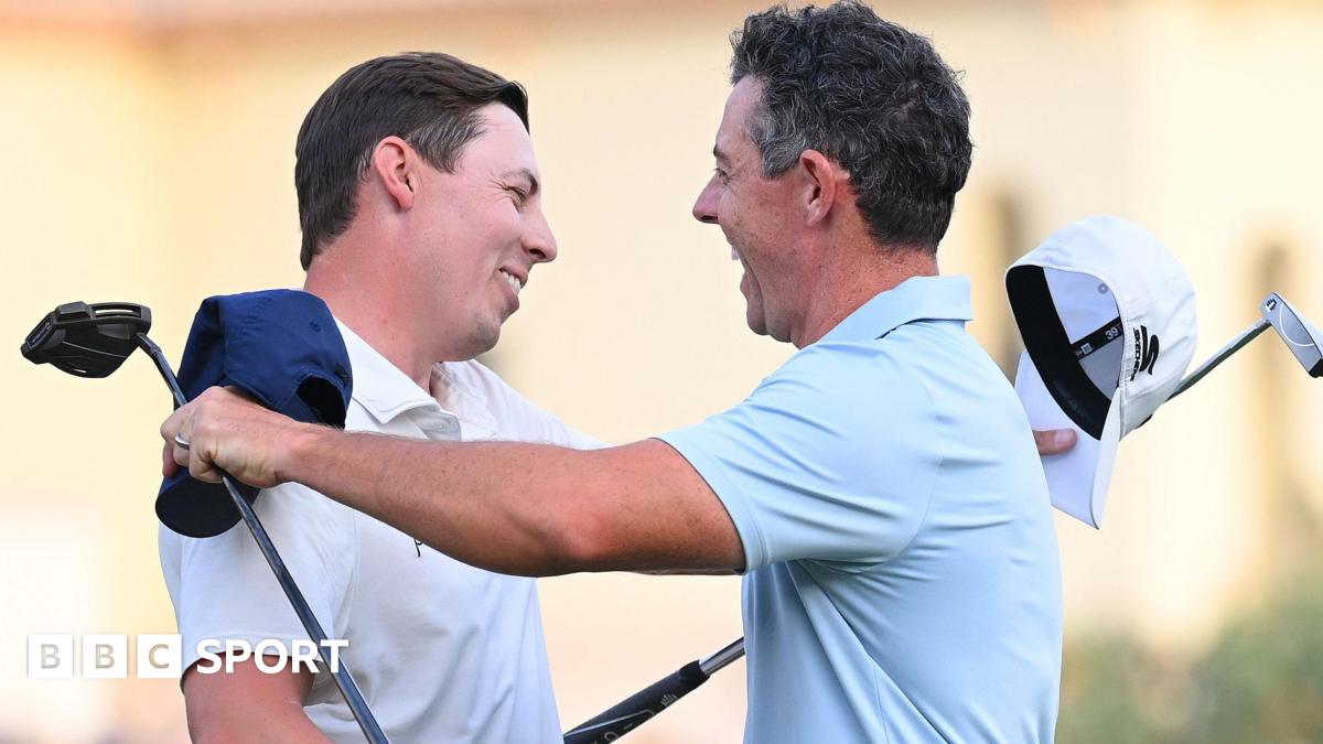 Race to Dubai: Matt Fitzpatrick wins in Dubai as Rory McIlroy clinches overall title Matt Fitzpatrick and Rory McIlroy embrace after the Englishman defeated the Northern Irishman in a play-off to win the DP World Tour Championship.