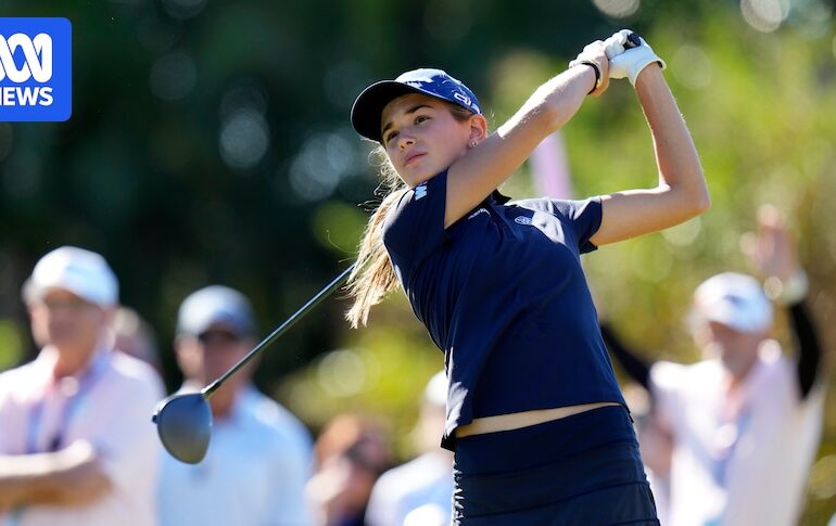 Kai Trump, granddaughter of President Donald Trump, sits last in LPGA Tour debut