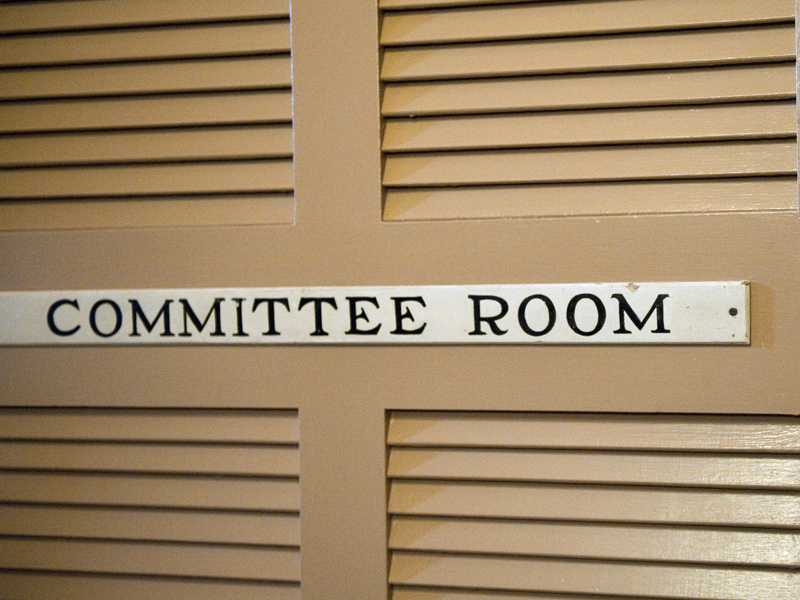 The committee room