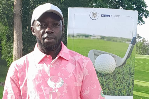 Kojo Barnni wins 2025 Goldfields Damang Open Tournament