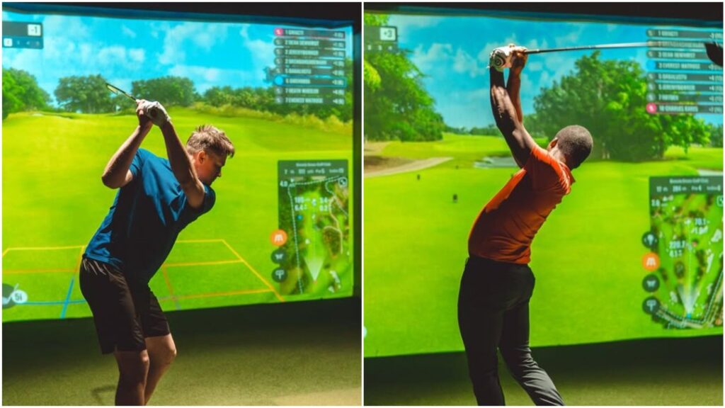 The Future Of Pro Golf? PGA Tour Of Australasia Qualifier Held On Indoor Simulator The Future Of Pro Golf? PGA Tour Of Australasia Qualifier Held On Indoor Simulator