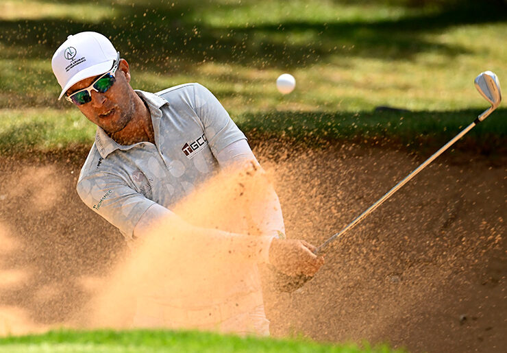 Eight Middle Eastern golfers make cut in Aramco Invitational, Khavish and Flanagan lead at 12-under