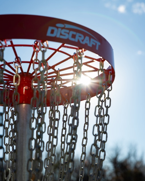 A new disc golf course, the Northwest Branch Disc Golf Course, recently opened in Cloverly, MD and is seen on November 17, 2025.