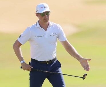 Inside his WWT Championship-winning bag