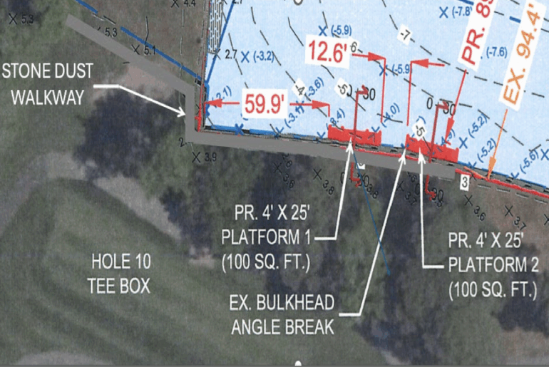 Boat slips at golf club questioned