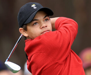 Charlie Woods is impressing pros as he is named an All-American