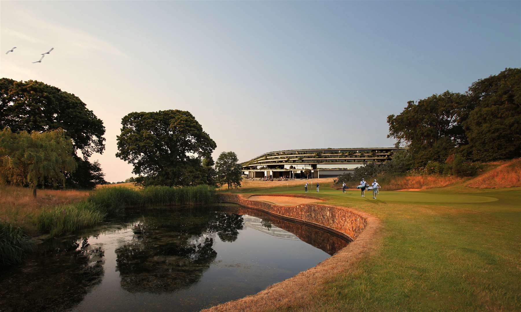 The London Golf Club believes the development will help give the golf club national recognition. Picture: Holloway Studio