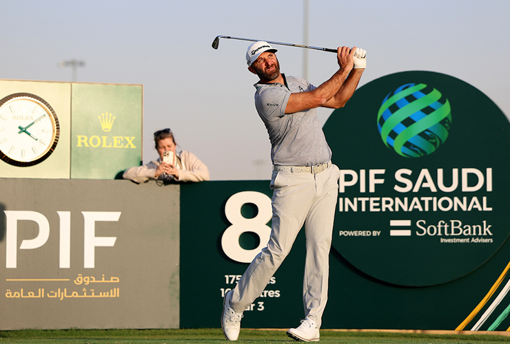 Dustin Johnson has been announced as a new Golf Saudi ambassador