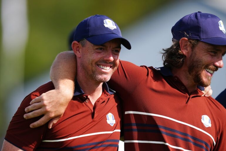 Rory McIlroy, Tommy Fleetwood and Europe’s Ryder Cup stars set for Abu Dhabi reunion