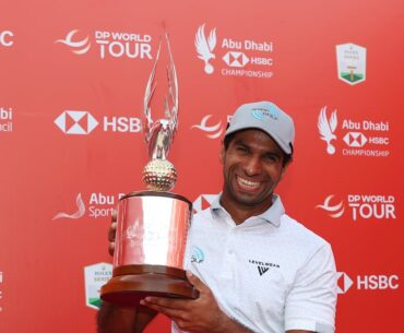 Abu Dhabi HSBC Championship: Aaron Rai wins dramatic play-off against Tommy Fleetwood