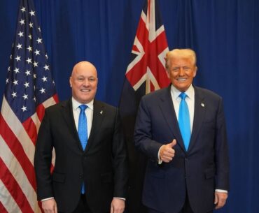 Christopher Luxon hopeful Trump will take up his NZ golf offer