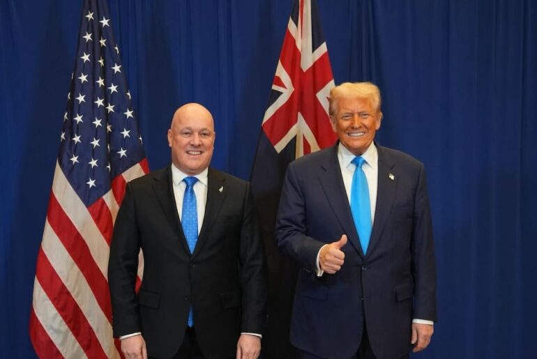 Christopher Luxon hopeful Trump will take up his NZ golf offer