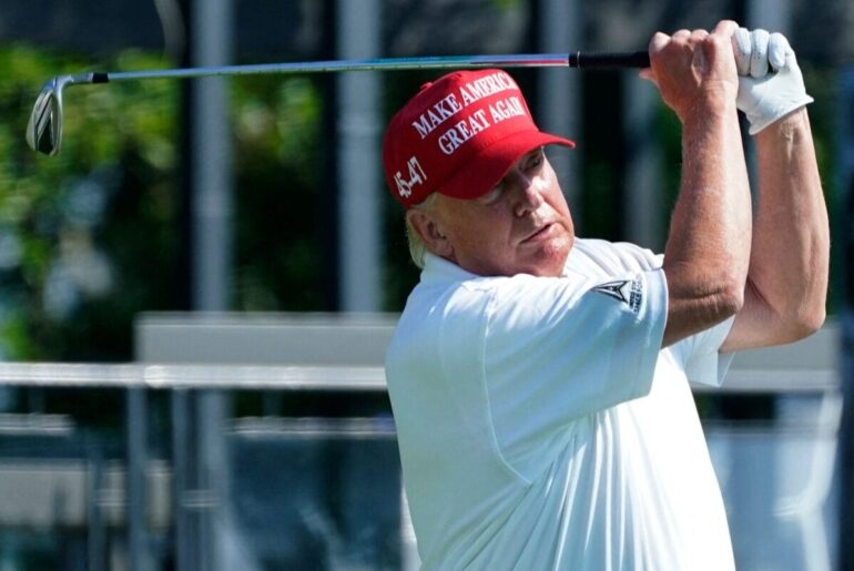 Donald Trump makes scratch golfer claim