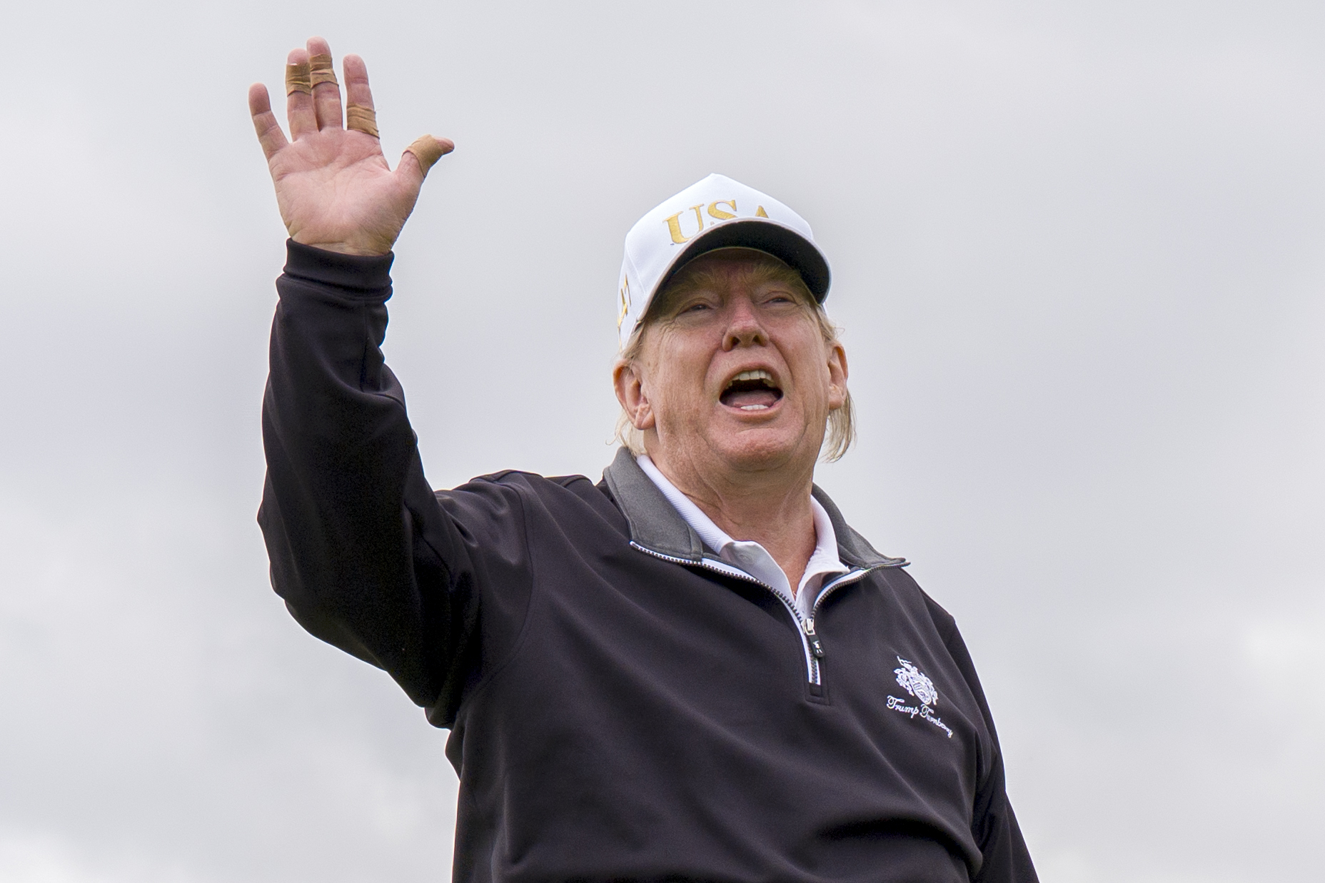 Donald Trump visited the golf course for the 384th time as President Donald Trump visited the golf course for the 384th time as President