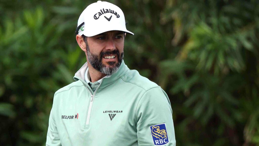 Adam Hadwin holds onto the lead in the windy Butterfield Bermuda Championship Adam Hadwin holds onto the lead in the windy Butterfield Bermuda Championship