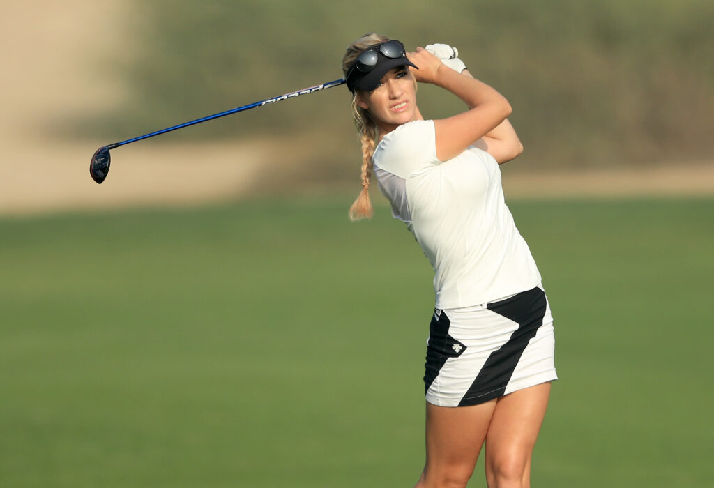Paige Spiranac, Golf