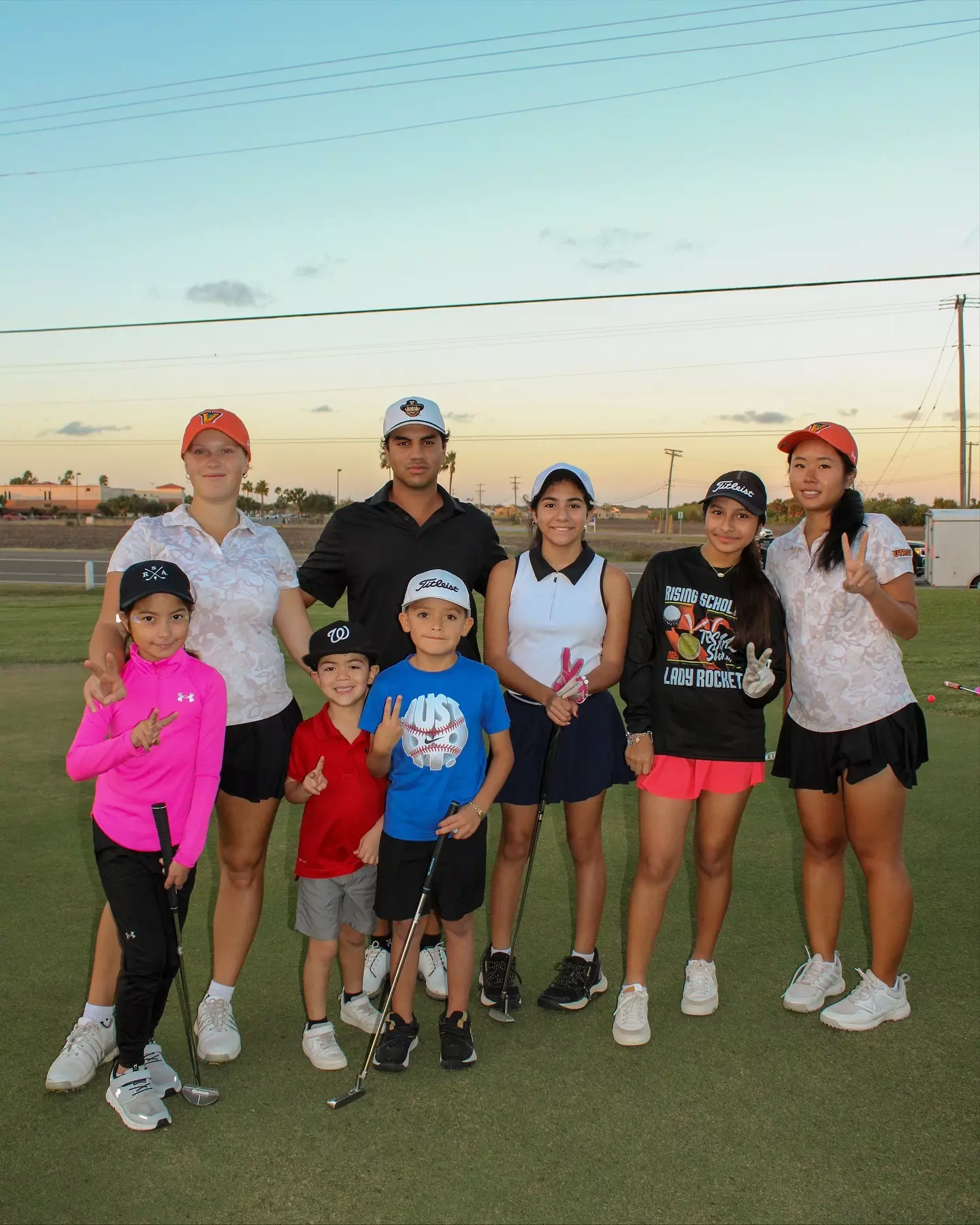 UTRGV Golf at Golf Clinic