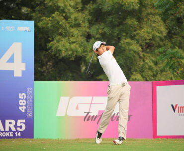 Heemin Chang leads in newly-launched Indian Golf Premier League Tour in Gujarat