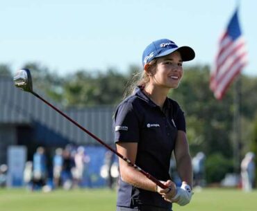 Grant, Kim share lead at The Annika. Kai Trump improves by 8 strokes, still finishes distant last