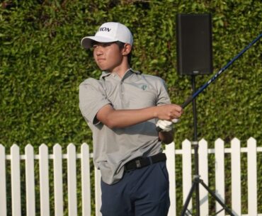 Kan's swinging up world golf rankings