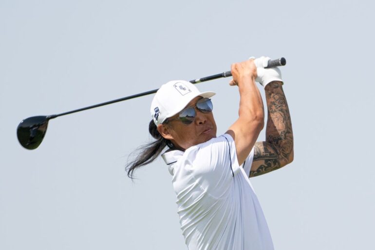 Anthony Kim is playing ‘better’ but a big LIV Golf question looms