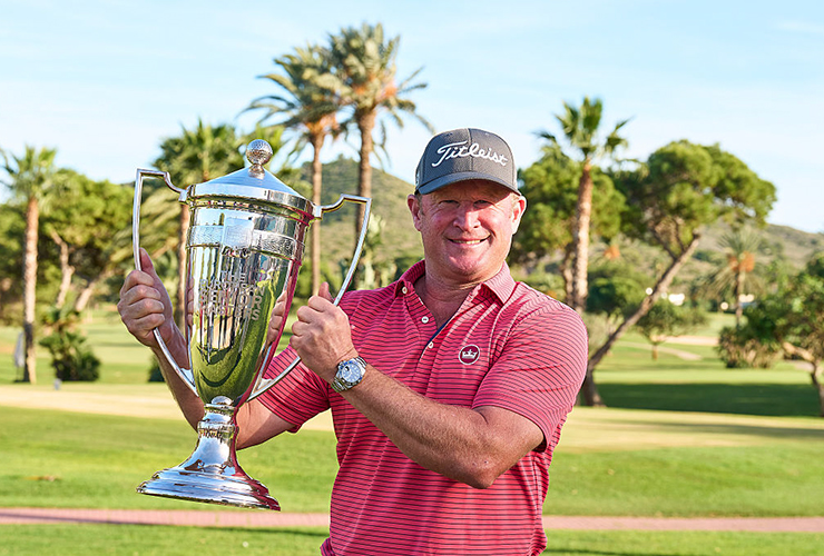 Ryder Cup star claims maiden win on over-50s Legends Tour