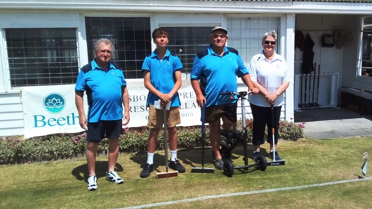 New players making their mark on Barry croquet club in Gisborne New players making their mark on Barry croquet club in Gisborne