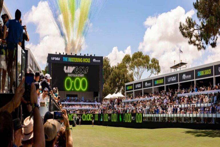Liv golf adelaide named  best golf event in sports tourism