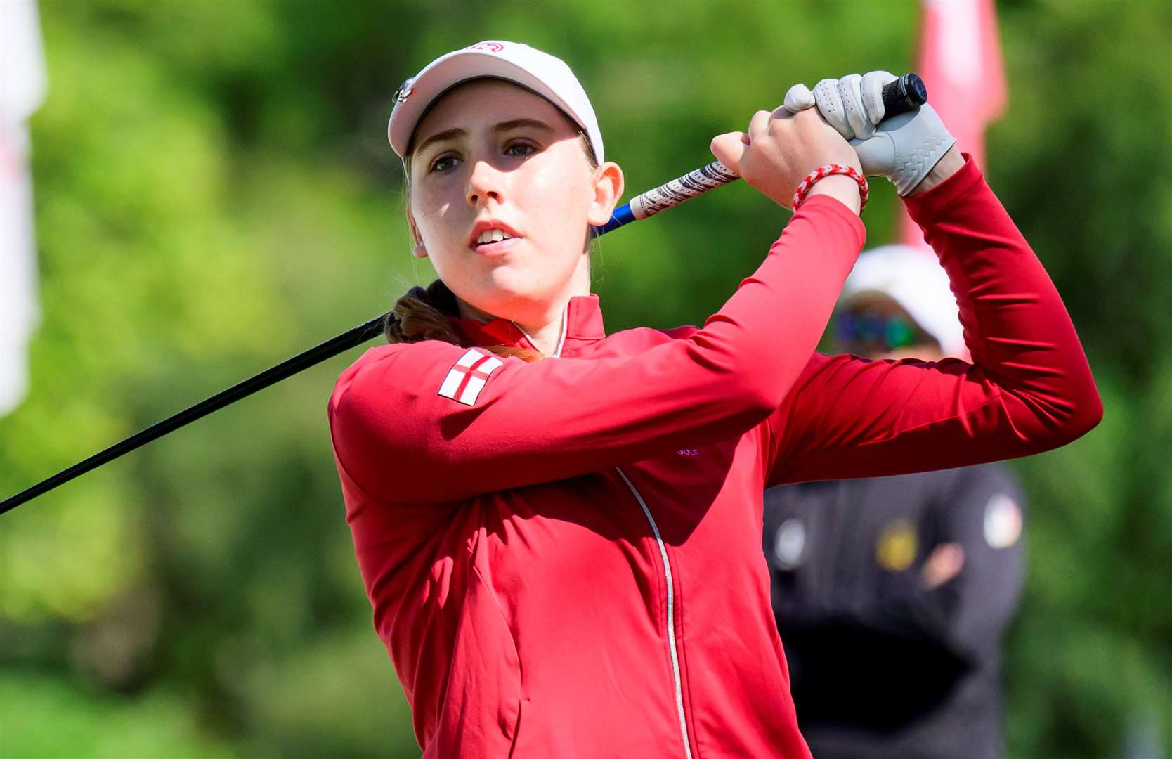 Norwood Park Golf Club's Elizabeth Wilson at the 2025 European Amateur Team Girls Championship. Picture: England Golf