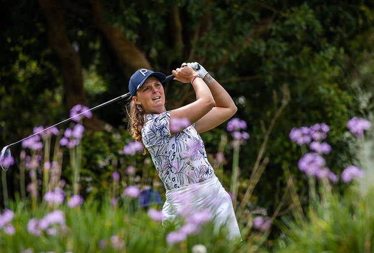 Sweden’s Moa Folke sets the pace to lead Aramco China Championship
