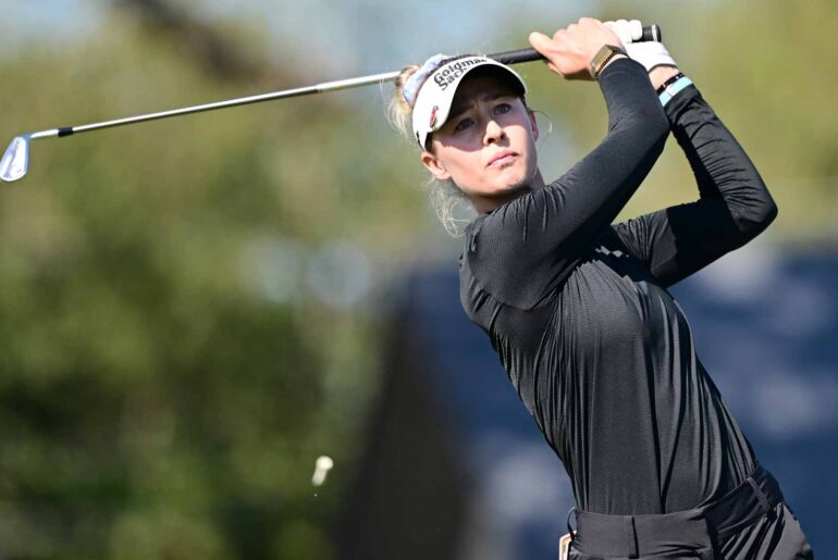 Nelly Korda is hopping on this interesting iron trend
