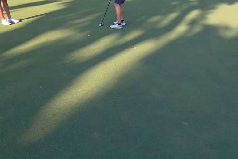 Illegal pin on Innisbrook South #11 this weekend (hilarious, if not so damn frustrating...no one could hold it)