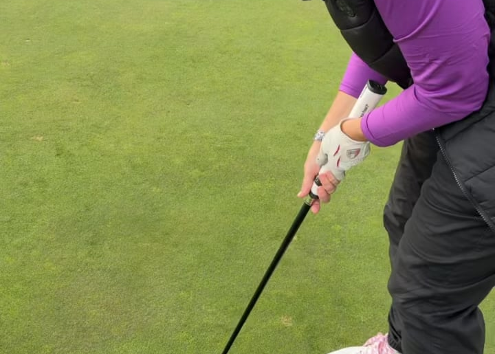 My wife can’t miss a putt!