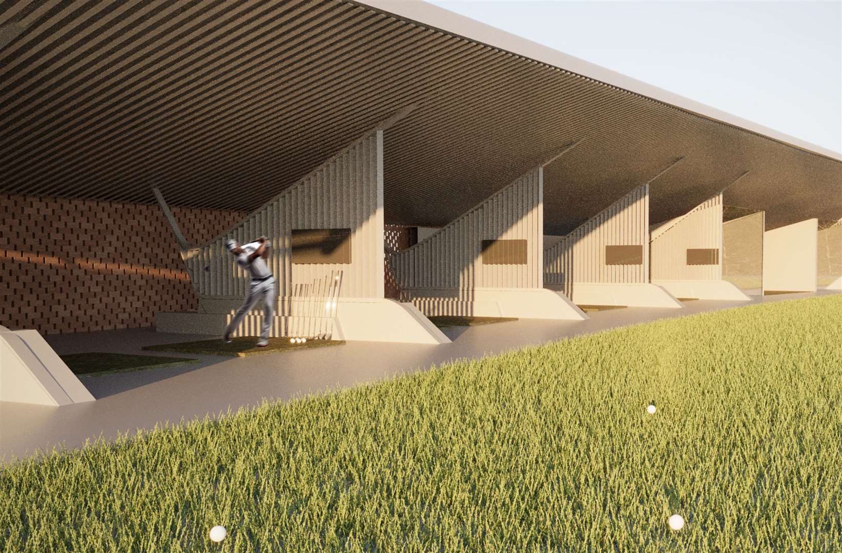 A Callaway performance centre will also be opened at the driving range. Picture: Holloway Studio