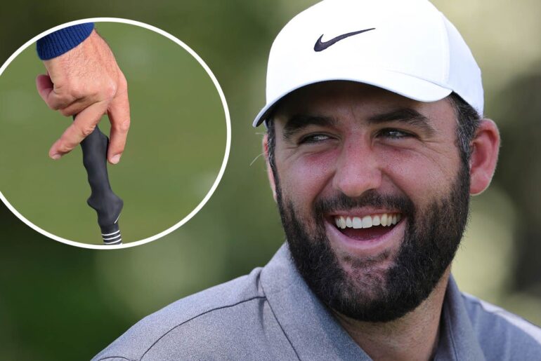 Scottie Scheffler Training Grip