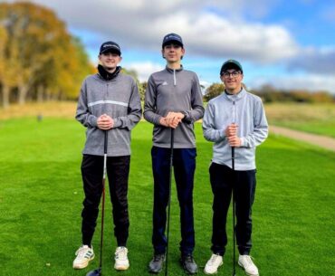 Bury St Edmunds Golf Club juniors Lucas Bond, Ethan McCleary and Jacob Severn start Suffolk Team Championship campaign with away at Ipswich Golf Club
