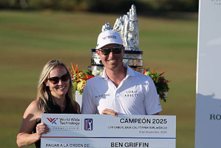 Ben Griffin wins in Mexico for 3rd PGA Tour title of the year