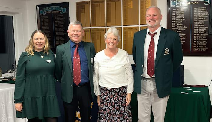 Richmond Golf Club welcomes new captains at annual presentation evening