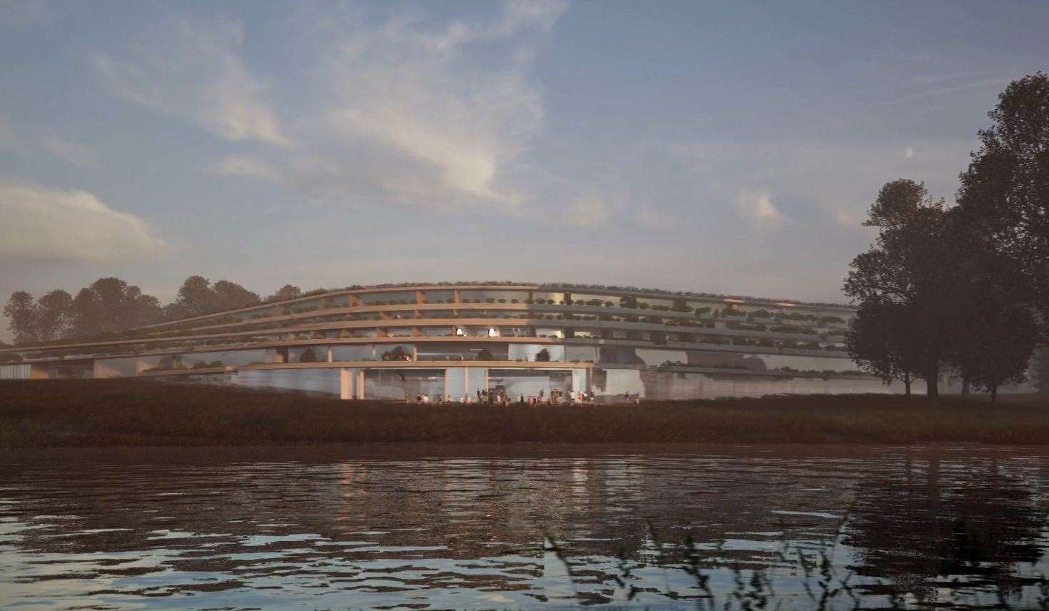 Plans for the mega development at the London Golf Club were submitted last year. Picture: Holloway Studio