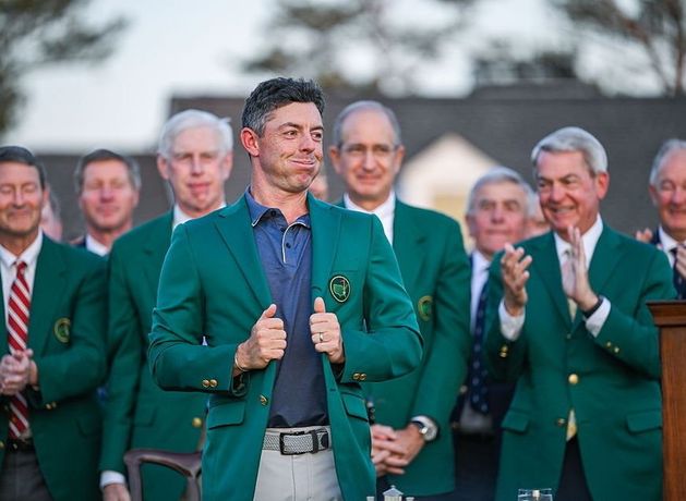 ‘Punch me if you ever hear me complaining about wearing the green jacket again’ – Rory McIlroy’s plea to wife Erica