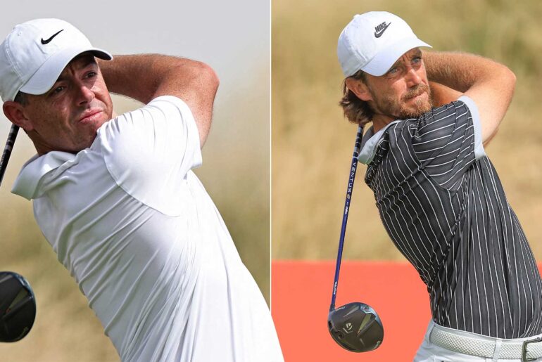 Rory McIlroy, Tommy Fleetwood take TaylorMade Qi4D for a spin