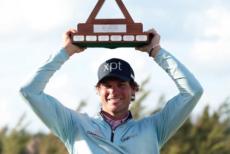 Adam Schenk embraces 'surreal moment' as first-time TOUR winner at Butterfield Bermuda Championship